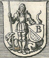 Wappen Bensheim von 1645